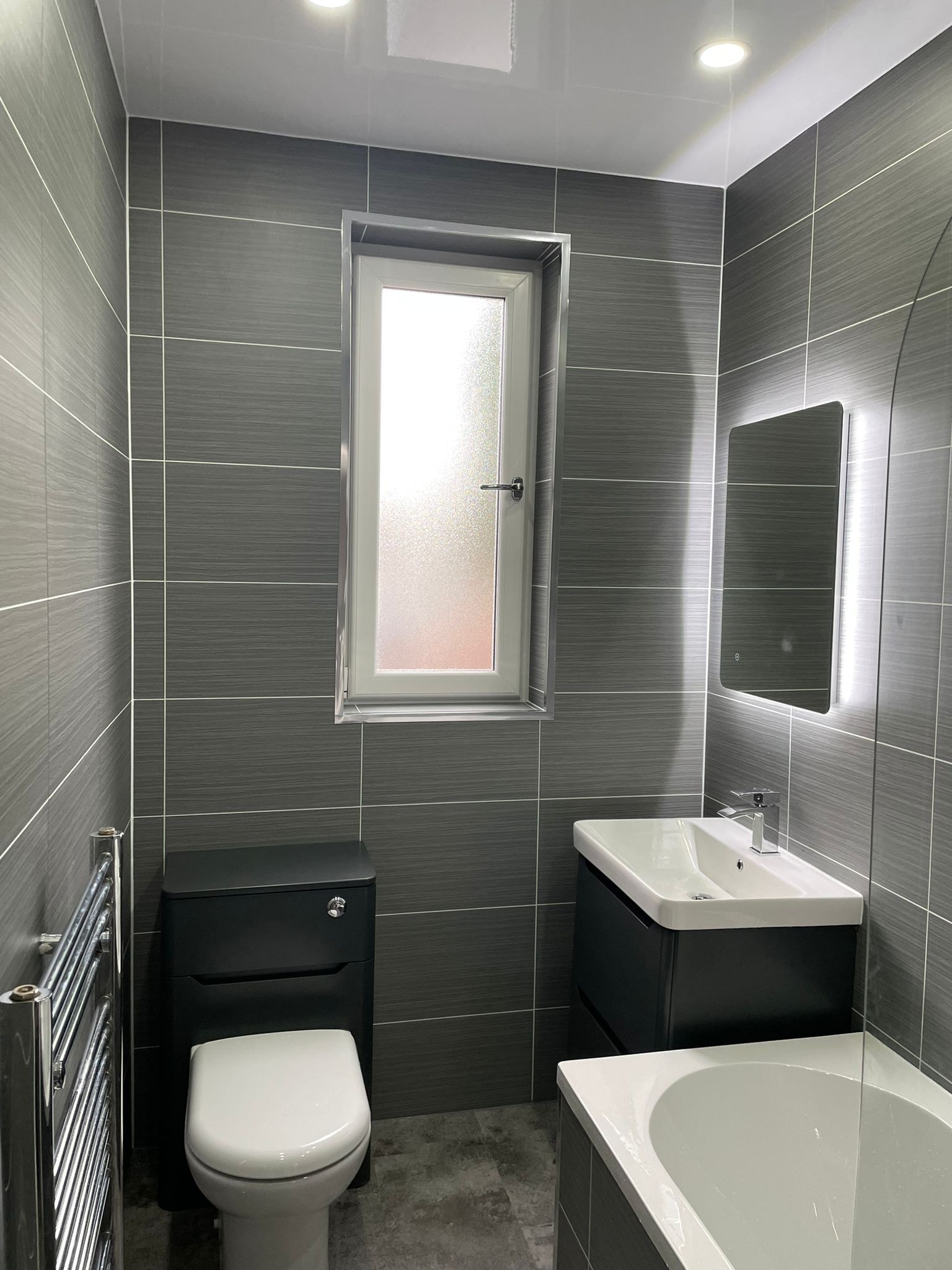 Modern bathroom installation